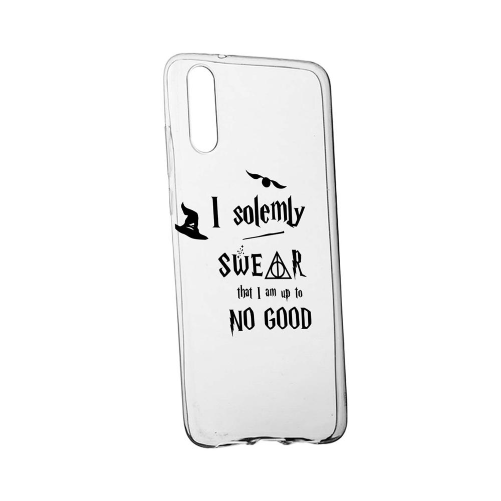 Husa Silicon Compatibila Cu Huawei Y8p, Solemly Swear, rezistenta la uzura, anti-alunecare, 860