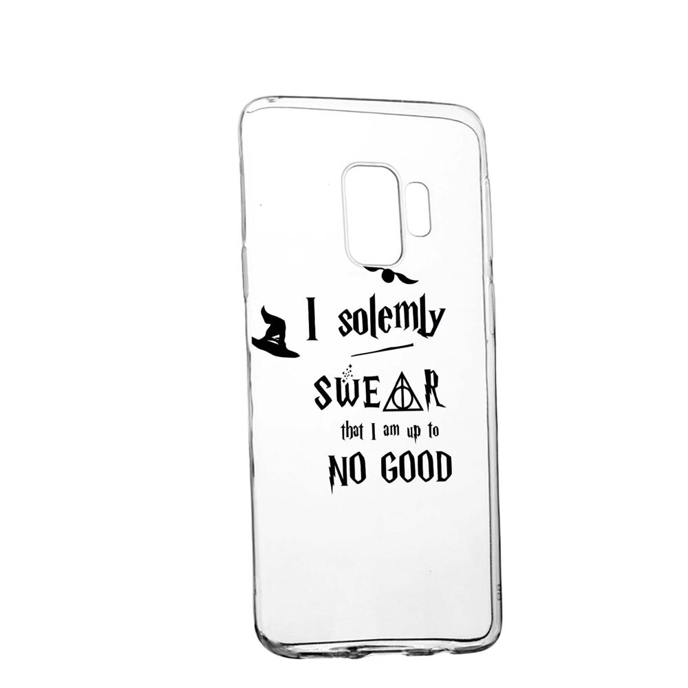 Husa Silicon Compatibila Cu Samsung Galaxy S9, Solemly Swear, rezistenta la uzura, anti-alunecare, 860
