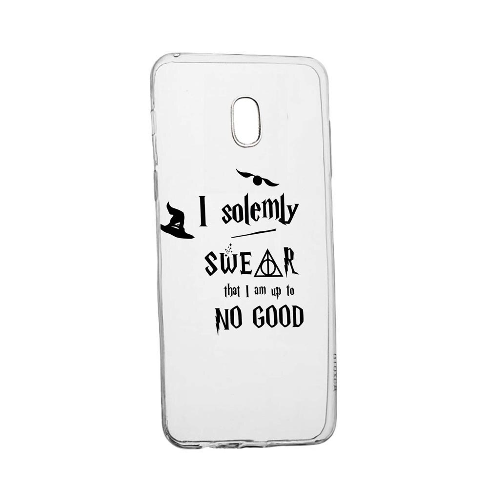 Husa Silicon Compatibila Cu Nokia 1 Plus, Solemly Swear, rezistenta la uzura, anti-alunecare, 860