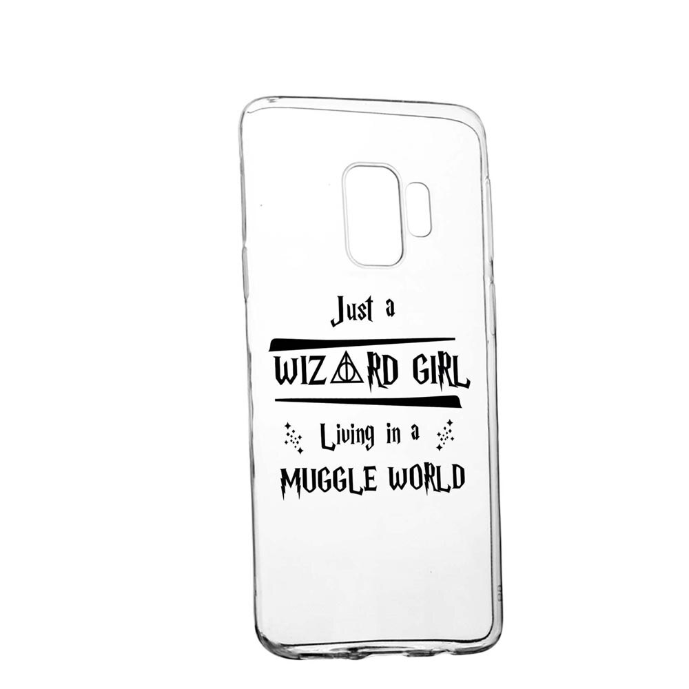 Husa Silicon Compatibila Cu Huawei Mate 20 Lite, Wizard Girl, rezistenta la uzura, anti-alunecare, 861