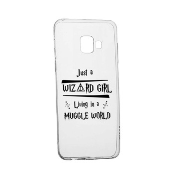 Husa Silicon Compatibila Cu Samsung Galaxy A3 2016, Wizard Girl, rezistenta la uzura, anti-alunecare, 861 Husa Silicon Compatibila Cu Samsung Galaxy A3 2016, Wizard Girl, rezistenta la uzura, anti-alunecare, 861