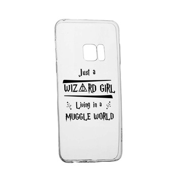 Husa Silicon Compatibila Cu Samsung Galaxy S6, Wizard Girl, rezistenta la uzura, anti-alunecare, 861 Husa Silicon Compatibila Cu Samsung Galaxy S6, Wizard Girl, rezistenta la uzura, anti-alunecare, 861