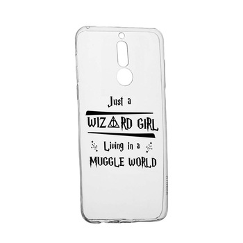 Husa Silicon Compatibila Cu LG K40 / K12 Plus, Wizard Girl, rezistenta la uzura, anti-alunecare, 861 Husa Silicon Compatibila Cu LG K40 / K12 Plus, Wizard Girl, rezistenta la uzura, anti-alunecare, 861