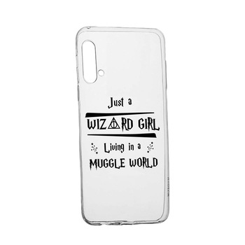 Husa Silicon Compatibila Cu Realme X50, Wizard Girl, rezistenta la uzura, anti-alunecare, 861 Husa Silicon Compatibila Cu Realme X50, Wizard Girl, rezistenta la uzura, anti-alunecare, 861