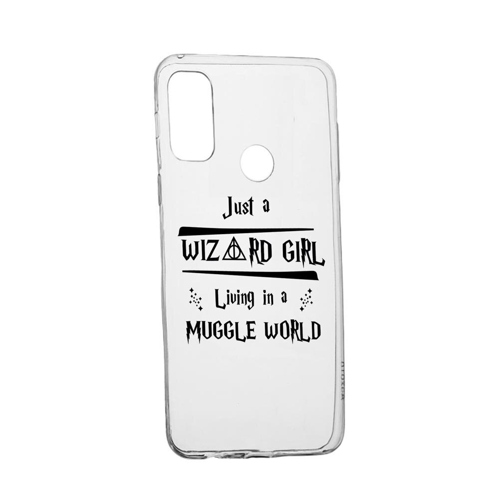Husa Silicon Compatibila Cu OnePlus Nord N100, Wizard Girl, rezistenta la uzura, anti-alunecare, 861