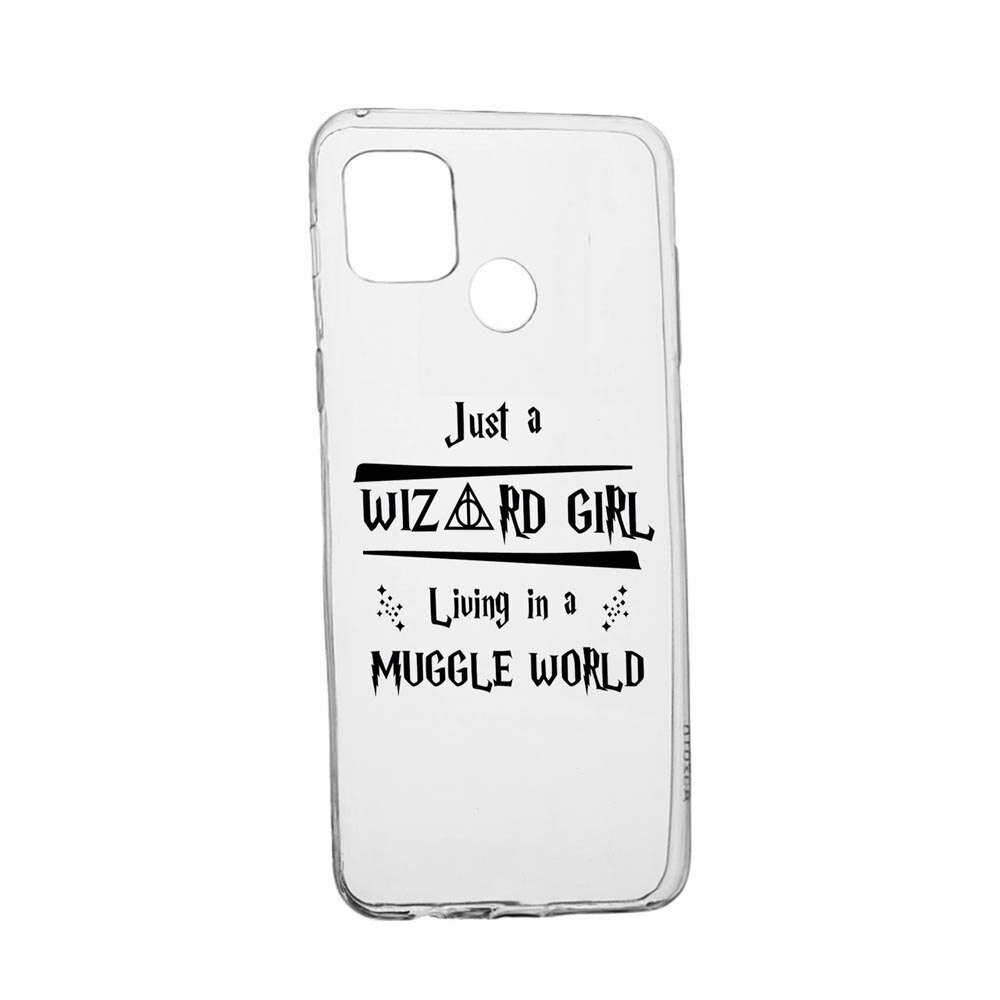 Husa Silicon Compatibila Cu Google Pixel 5, Wizard Girl, rezistenta la uzura, anti-alunecare, 861