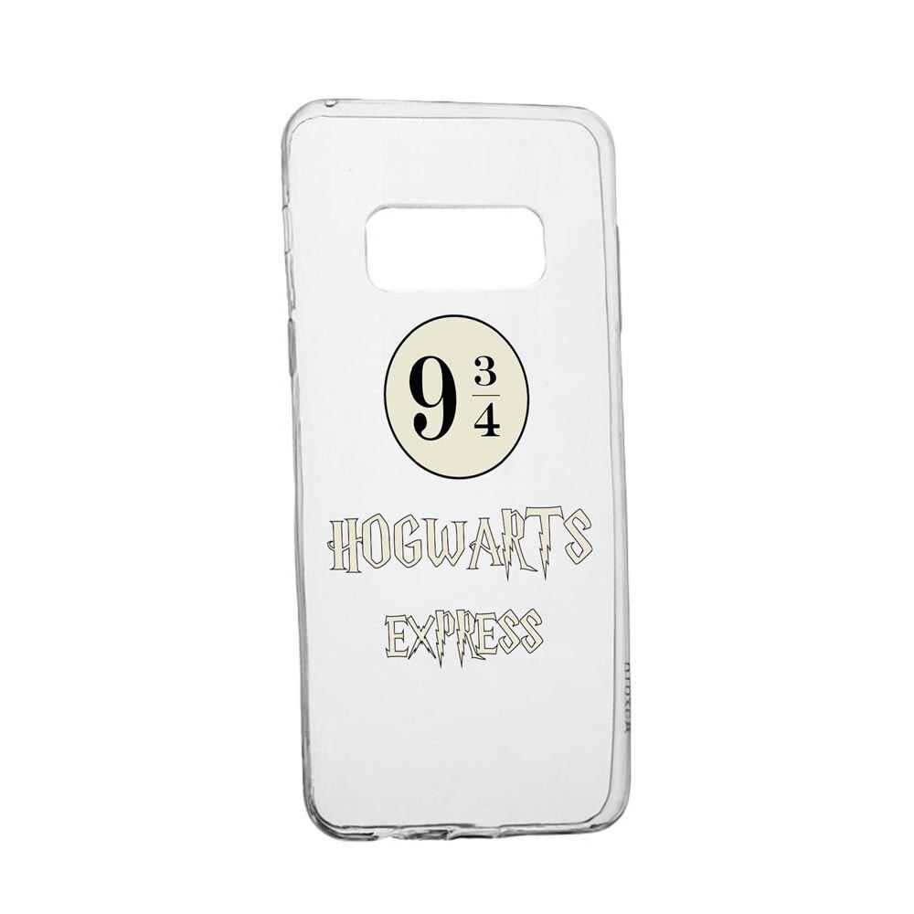 Husa Silicon Compatibila Cu Samsung Galaxy S10 E, Hogwarts Express, rezistenta la uzura, anti-alunecare, 862