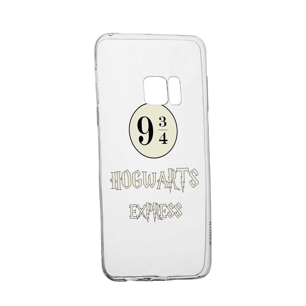 Husa Silicon Compatibila Cu Samsung Galaxy S6, Hogwarts Express, rezistenta la uzura, anti-alunecare, 862