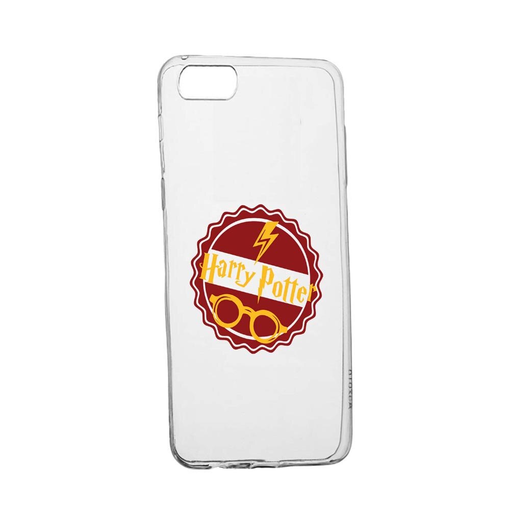 Husa Silicon Compatibila Cu Apple iPhone 6 Plus / 6S Plus, Harry Potter - Thunder, rezistenta la uzura, anti-alunecare, 864