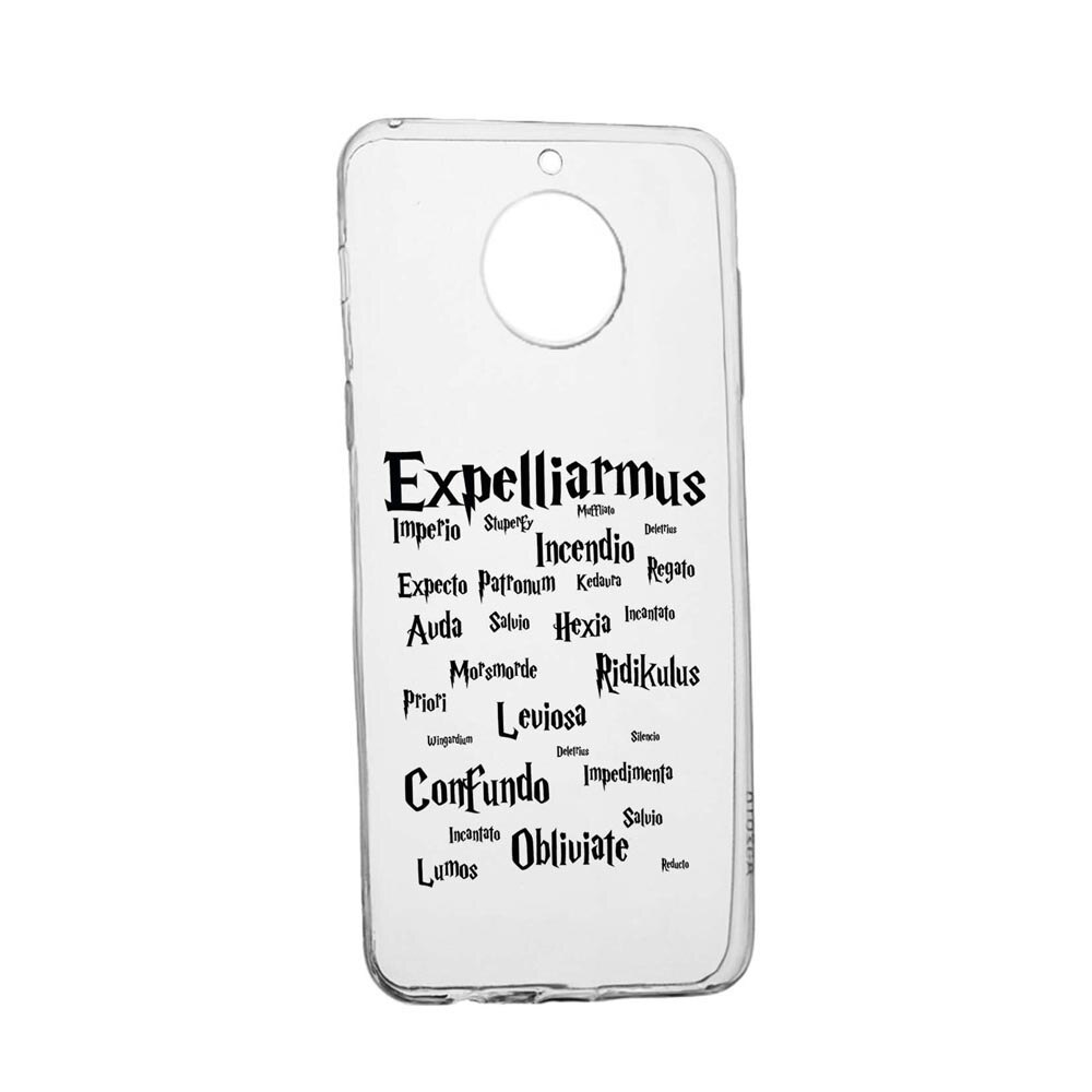 Husa Silicon Compatibila Cu Xiaomi Redmi Note 9 Pro 5G, Harry Potter Spells, rezistenta la uzura, anti-alunecare, 865