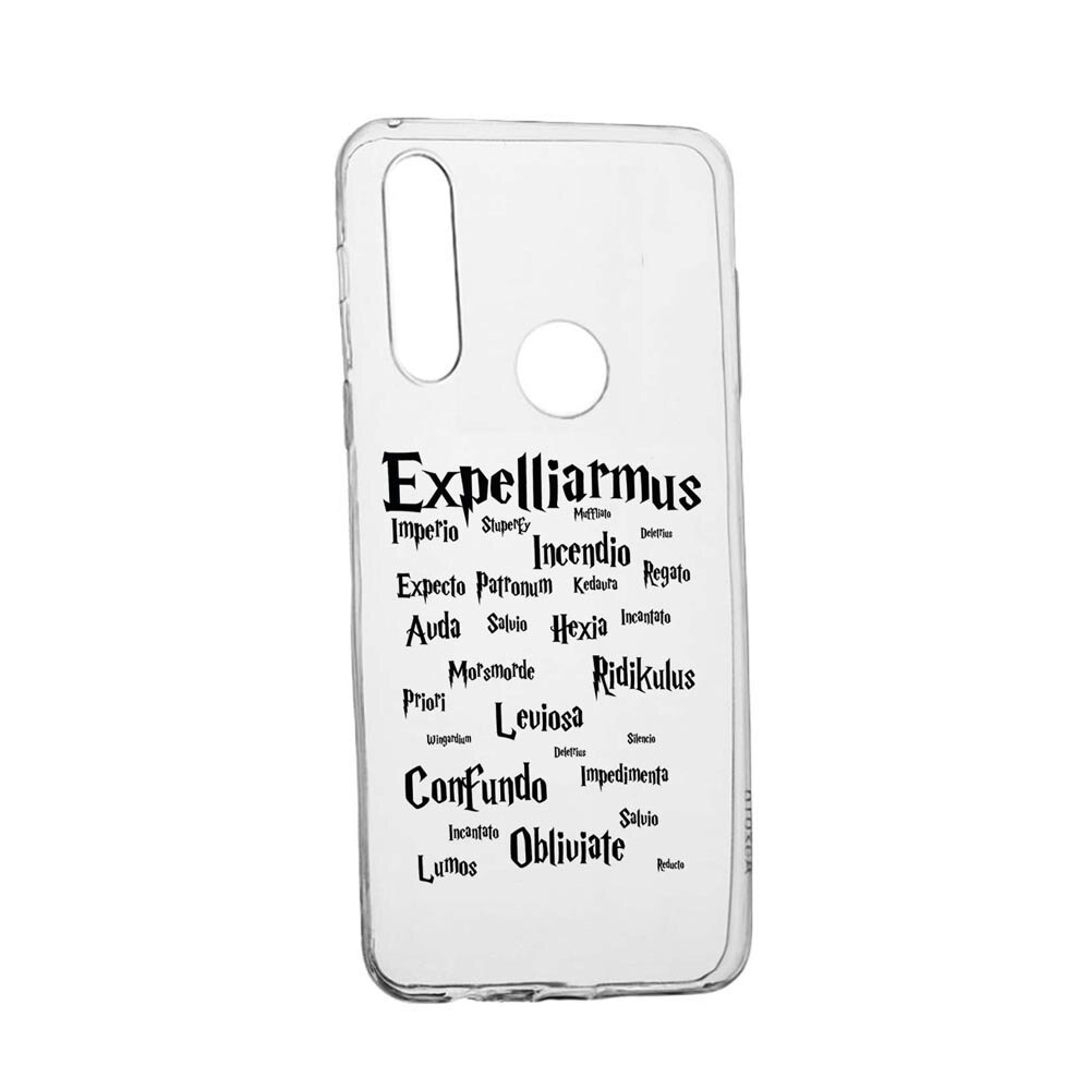 Husa Silicon Compatibila Cu Motorola One, Harry Potter Spells, rezistenta la uzura, anti-alunecare, 865