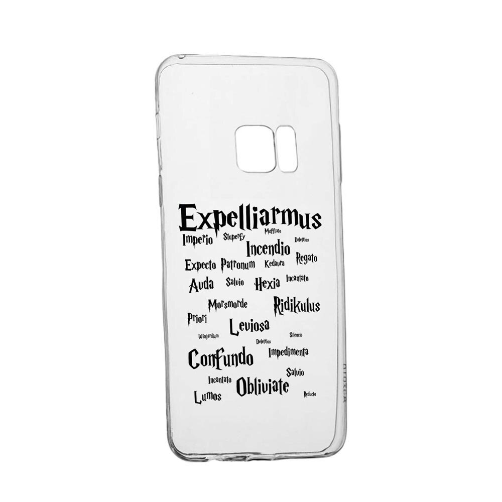 Husa Silicon Compatibila Cu Samsung Galaxy S7 Edge, Harry Potter Spells, rezistenta la uzura, anti-alunecare, 865