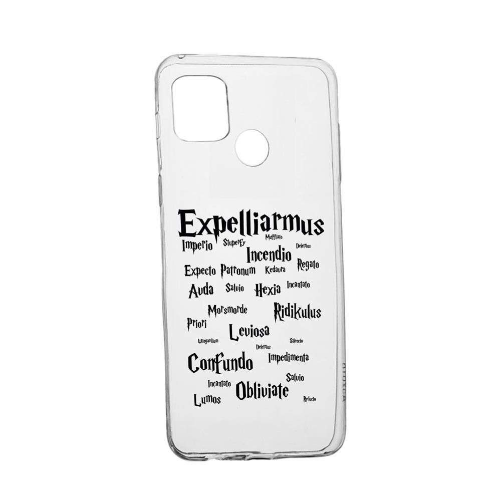 Husa Silicon Compatibila Cu Google Pixel 5, Harry Potter Spells, rezistenta la uzura, anti-alunecare, 865