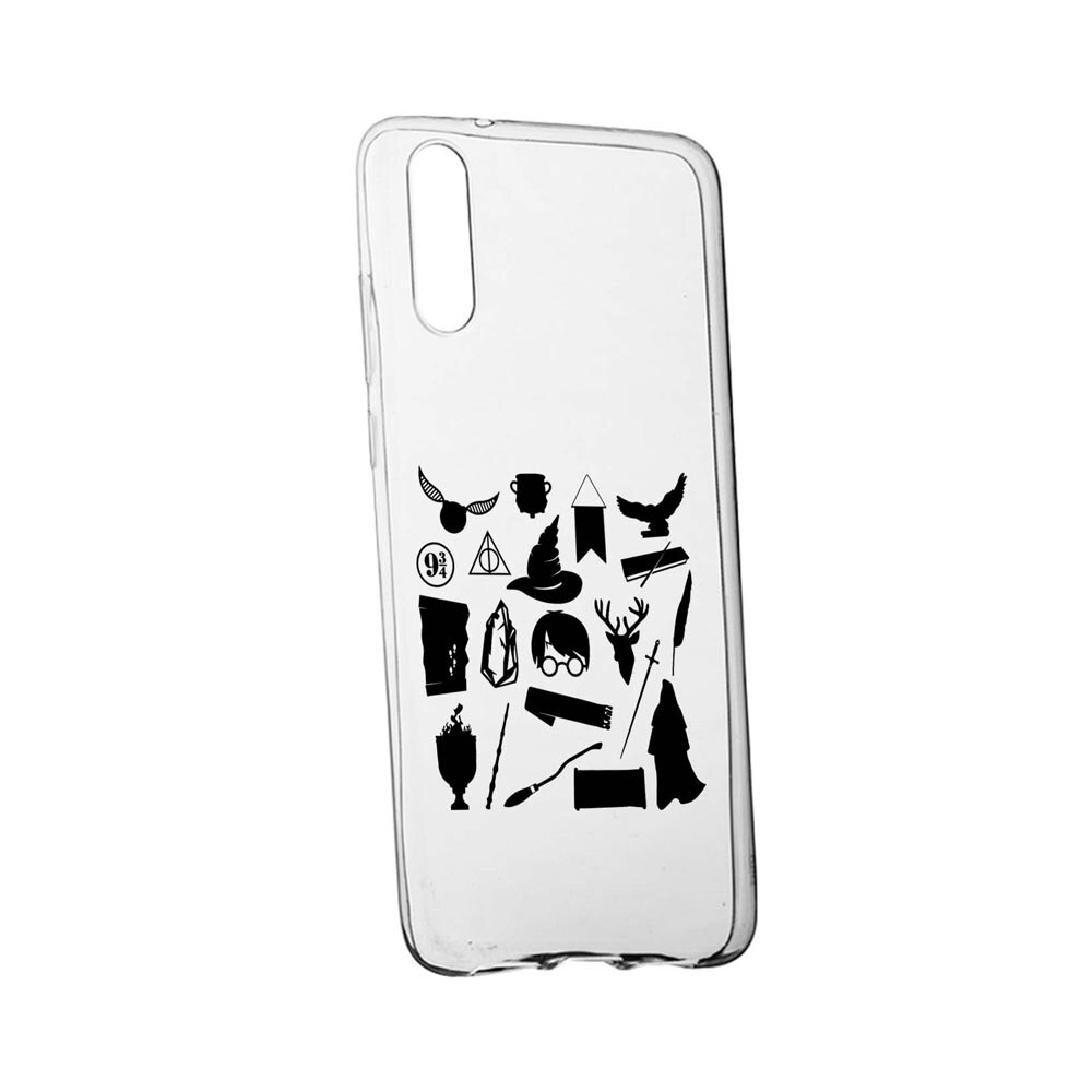 Husa Silicon Compatibila Cu Oppo Find X2, Harry Potter Symbols, rezistenta la uzura, anti-alunecare, 866