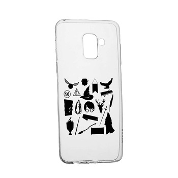 Husa Silicon Compatibila Cu Samsung Galaxy A8 2018 Plus, Harry Potter Symbols, rezistenta la uzura, anti-alunecare, 866 Husa Silicon Compatibila Cu Samsung Galaxy A8 2018 Plus, Harry Potter Symbols, rezistenta la uzura, anti-alunecare, 866