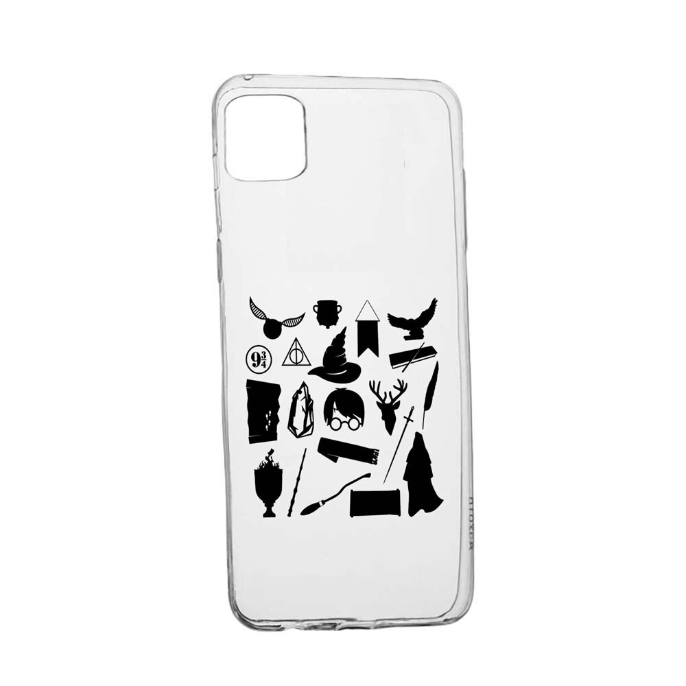 Husa Silicon Compatibila Cu Apple iPhone 11, Harry Potter Symbols, rezistenta la uzura, anti-alunecare, 866