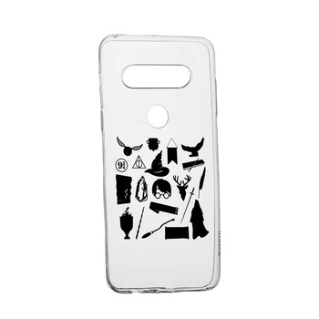 Husa Silicon Compatibila Cu LG K50 / Q60, Harry Potter Symbols, rezistenta la uzura, anti-alunecare, 866 Husa Silicon Compatibila Cu LG K50 / Q60, Harry Potter Symbols, rezistenta la uzura, anti-alunecare, 866