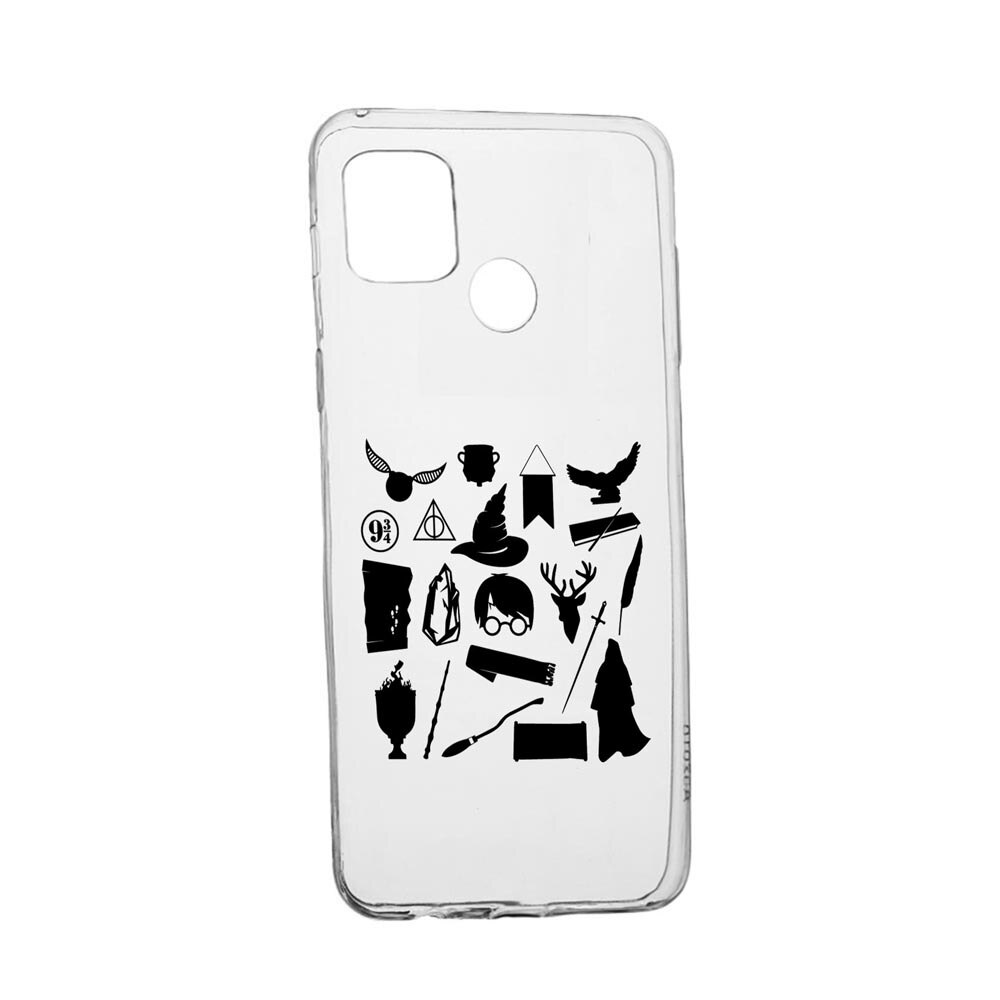 Husa Silicon Compatibila Cu Google Pixel 5, Harry Potter Symbols, rezistenta la uzura, anti-alunecare, 866