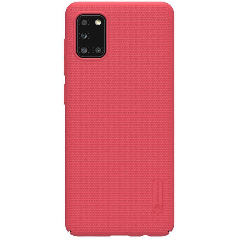 Husa Nillkin, Frosted Shield Samsung Galaxy A31, Rosu