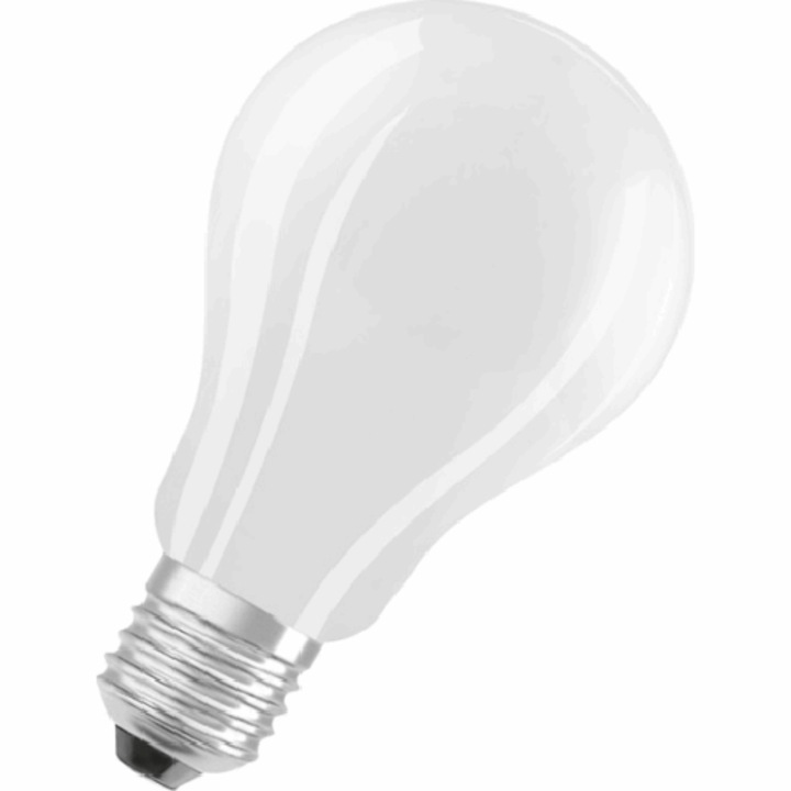 Osram Star LED körte izzó, Opál üveg búra, 15W, 2500lm, 2700K, E27, Meleg fehér