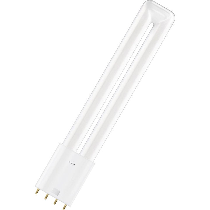 Osram DULUX L LED cső, Matt búra, Egy végén fejelt, 7W, 1000lm, 4000K, 2G11, Hideg fehér