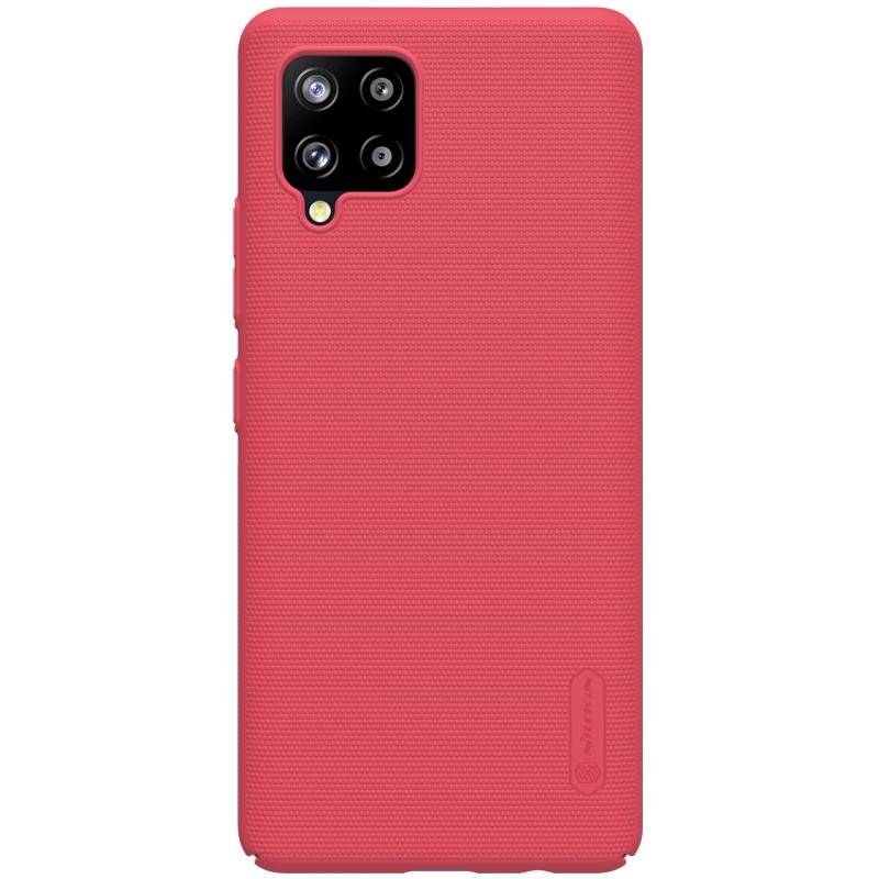 Husa Nillkin, Frosted Shield Samsung Galaxy A42 5G, Rosu