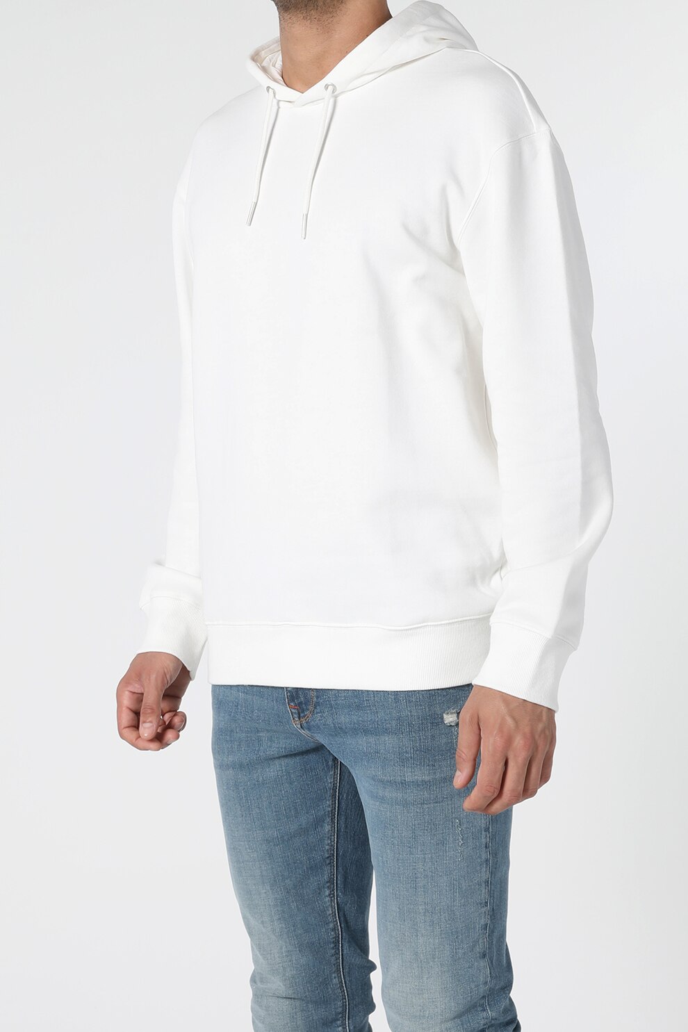 COLIN'S, Hanorac regular fit uni, Alb