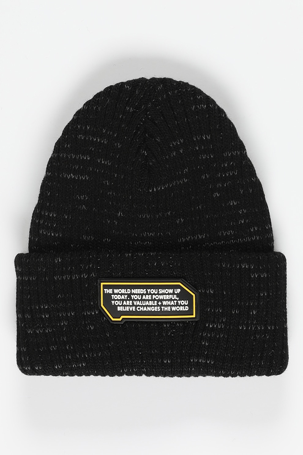 COLIN'S, Caciula cu aplicatie text, Negru