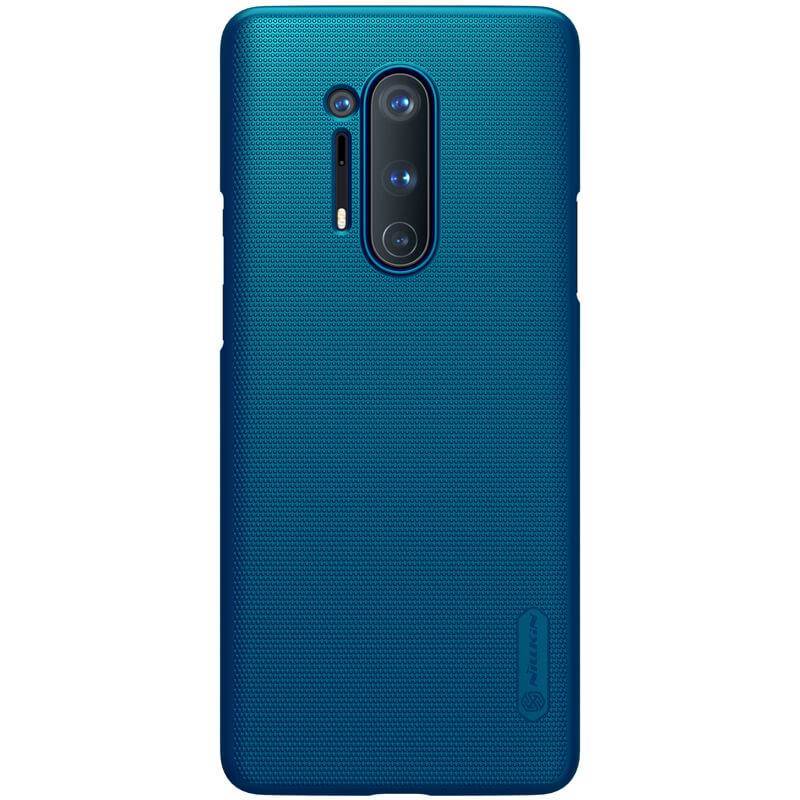 Husa Nillkin, Frosted Shield, OnePlus 8 Pro, Albastru