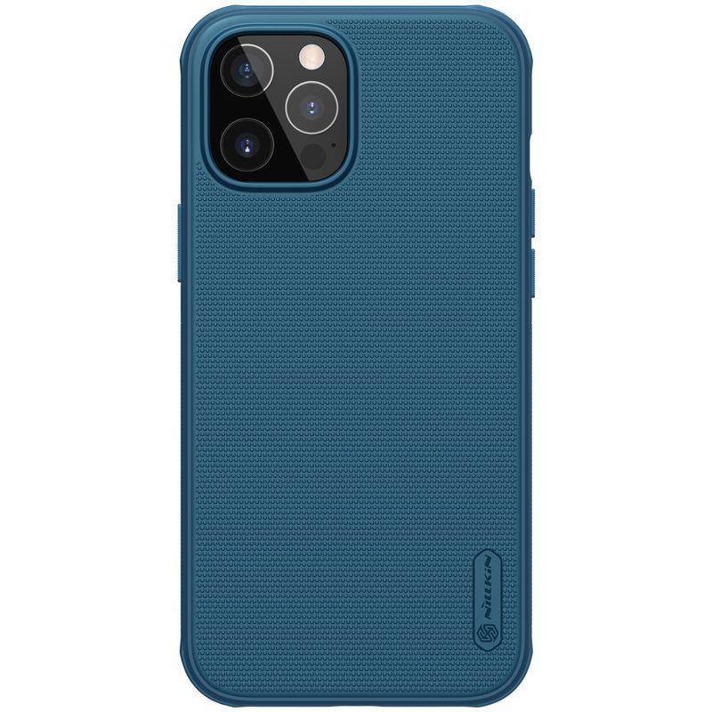 Husa Nillkin, Frosted Shield pentru iPhone 12 Pro Max, Albastru