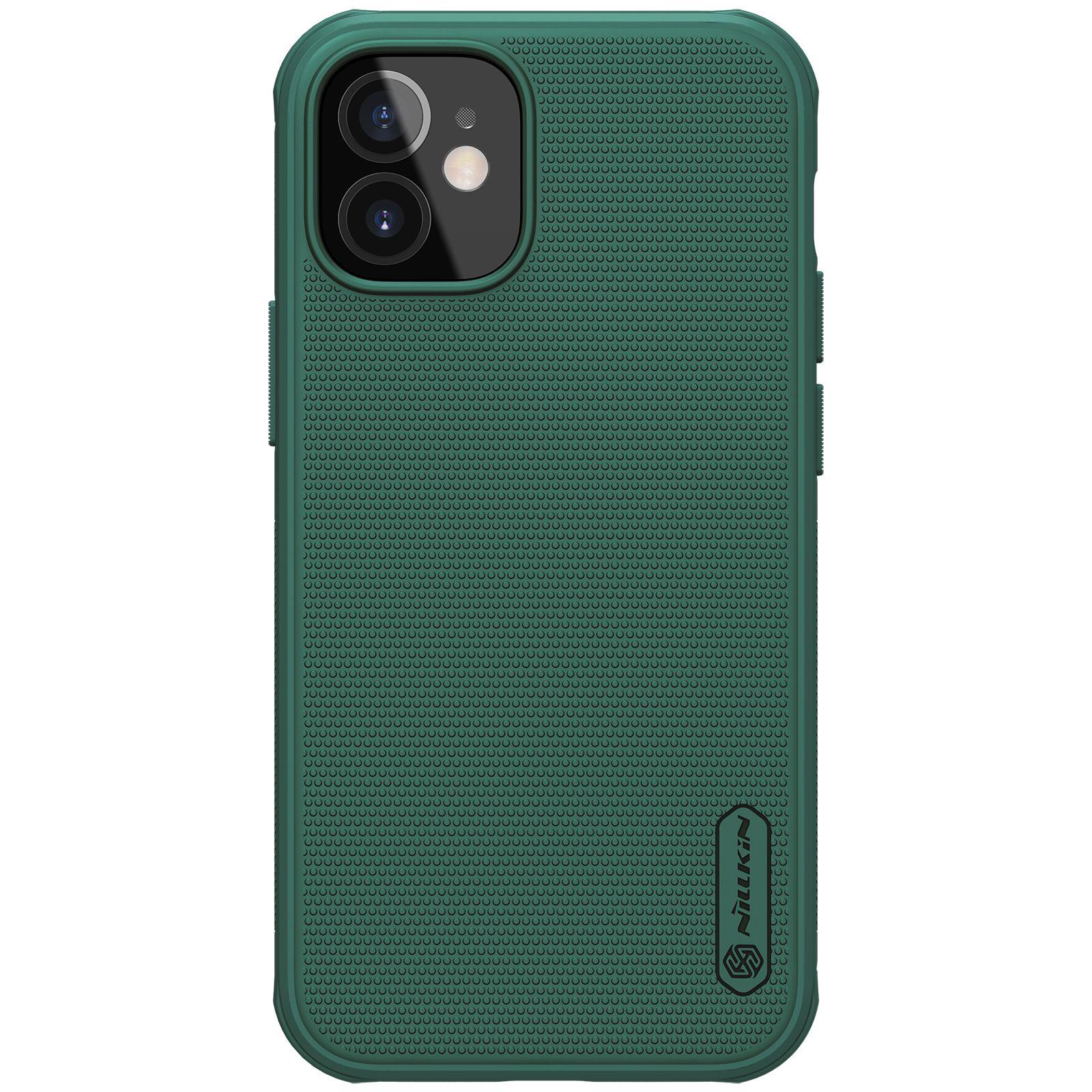 Husa Nillkin, Frosted Shield, Pro iPhone 12 Mini, Verde