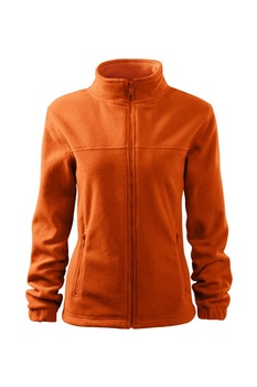 Jacheta fleece pentru dama - 504, Portocaliu Jacheta fleece pentru dama - 504, Portocaliu