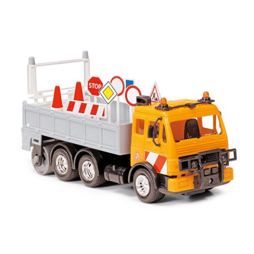 Camion Heavy Cyti Truck Dicky CHC1P, Portocaliu