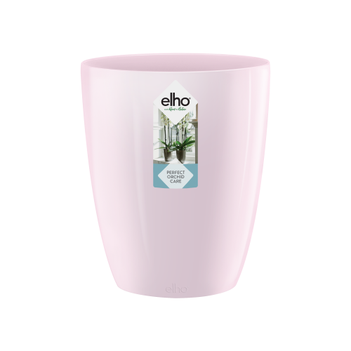 Masca inalta Elho Brussels Diamond 15cm pentru orhidee roz