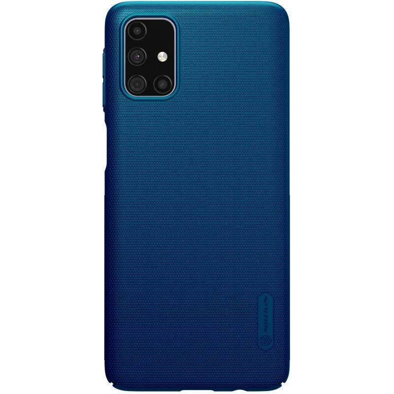 Husa Nillkin, Frosted Shield, Samsung Galaxy M31s, Albastru