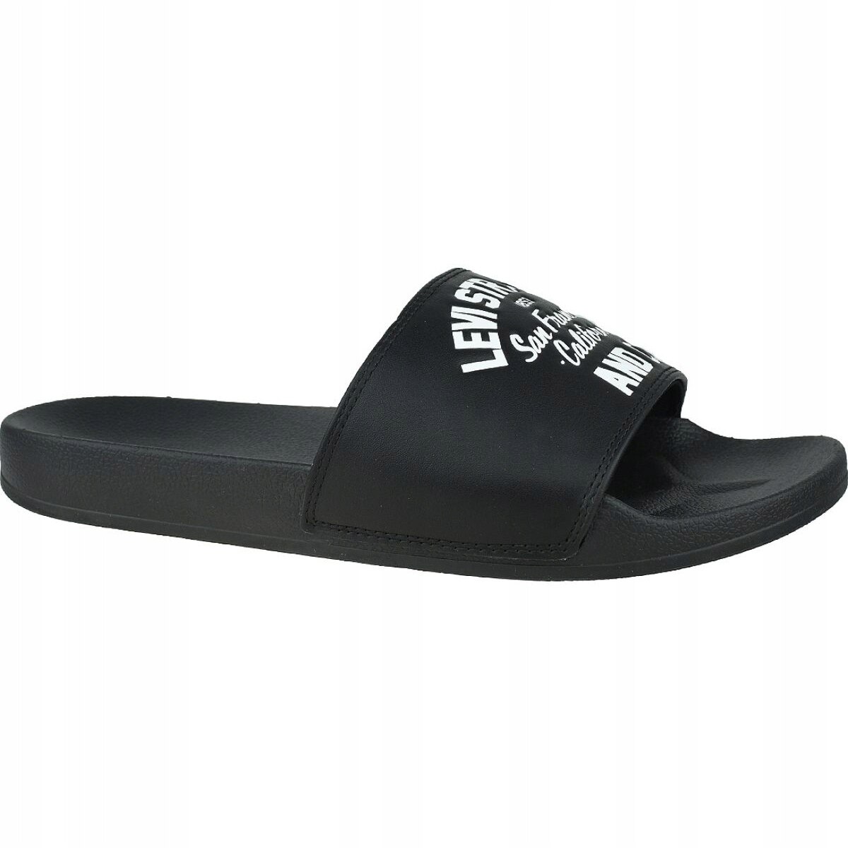 Papuci si flip-flops pentru barbati, Levi's, BM79721, Negru
