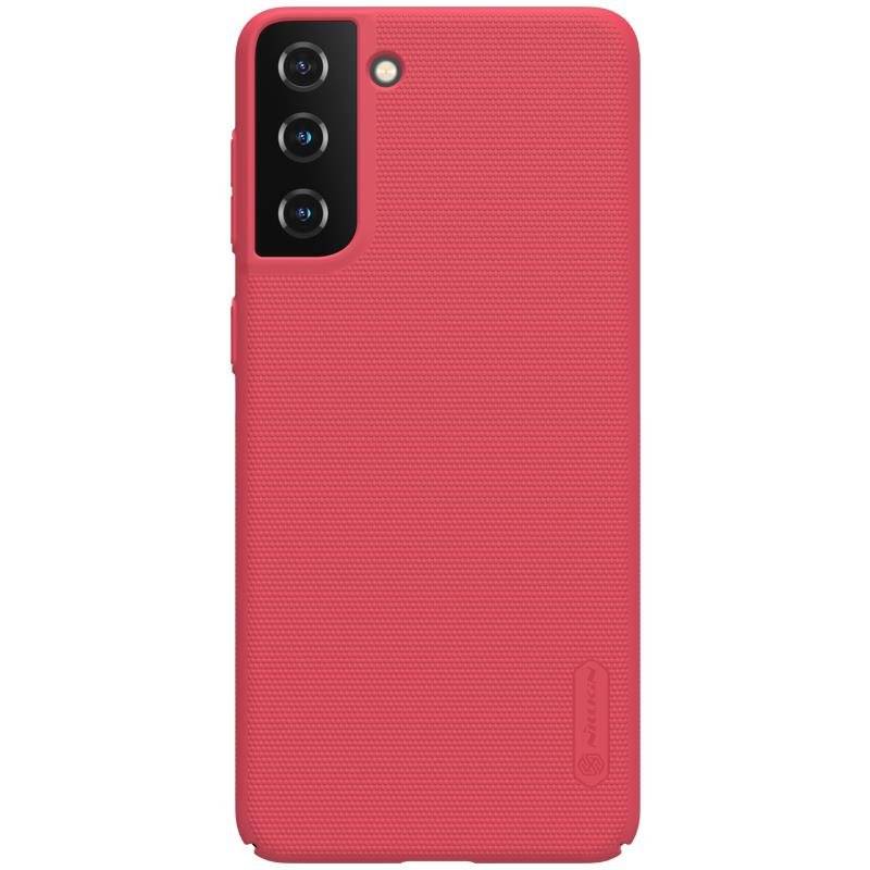 Husa Nillkin, Frosted Shield, Samsung Galaxy S21 +, Rosu