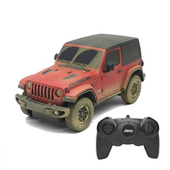 Set masina de teren cu telecomanda multidirectionala Jeep Wrangler Rubicon, tractiune 2WD, Raza de actiune 30 m, ATS Set masina de teren cu telecomanda multidirectionala Jeep Wrangler Rubicon, tractiune 2WD, Raza de actiune 30 m, ATS
