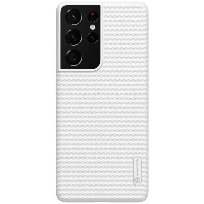 Husa Nillkin, Frosted Shield pentru Samsung Galaxy S21 Ultra, Alb
