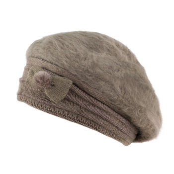 Bereta dama din lana Pami, C-D621-278, Maro Bereta dama din lana Pami, C-D621-278, Maro