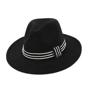 Palarie de stofa unisex Pami, 57 cm, P-A621-294, Negru Palarie de stofa unisex Pami, 57 cm, P-A621-294, Negru