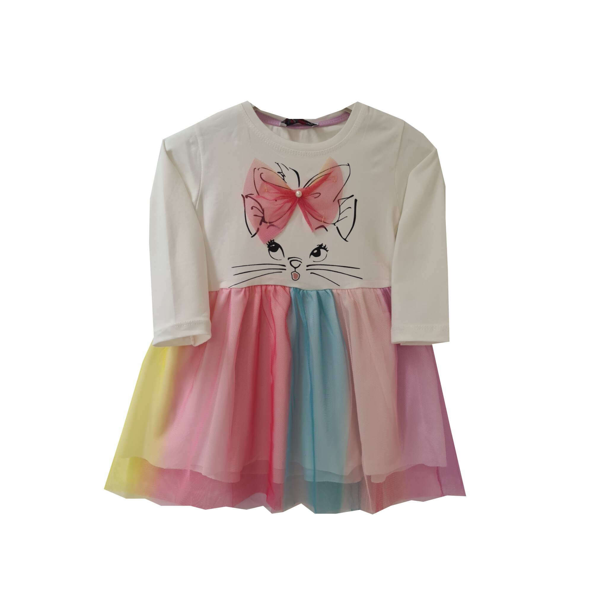 Rochie fete, Kitty Pisicuta, Alb