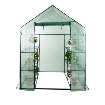 Sera pentru gradina, Micul Fermier, din polietilena, 1.4 x 1.4 x 1.9m, UV4 Sera pentru gradina, Micul Fermier, din polietilena, 1.4 x 1.4 x 1.9m, UV4