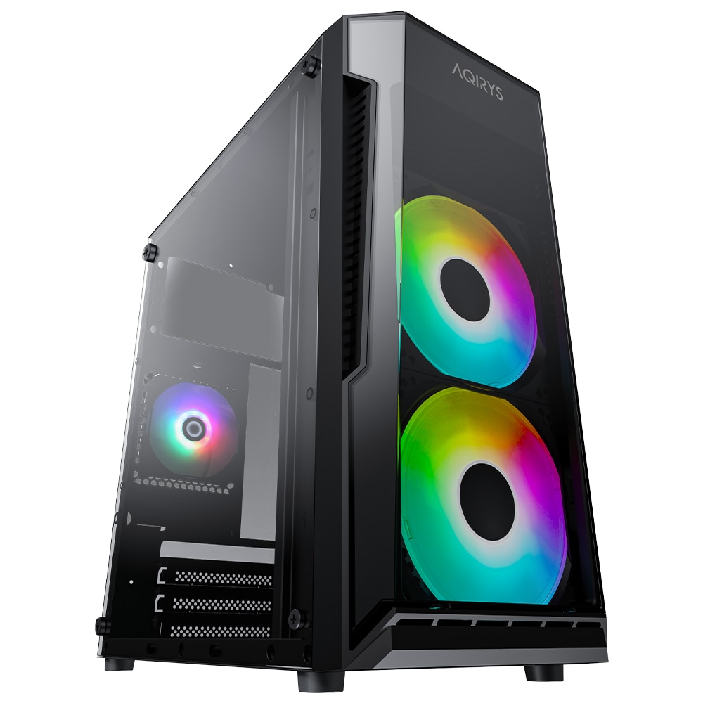 Sistem desktop PC cu procesor Intel® Core™ i7 - 4770 3.40 GHz, 8GB RAM DDR3, 500GB HDD, Intel® HD Graphics 4600, Microsoft Windows 10 Pro, negru