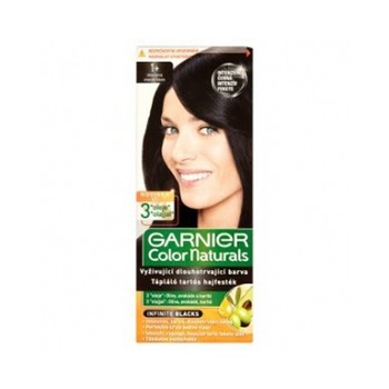 Vopsea de par Garnier Color Naturals 1+ Negru Intens Vopsea de par Garnier Color Naturals 1+ Negru Intens