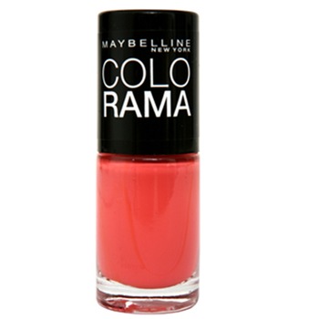 Lac de unghii Maybelline NY Colorama 91 Punky Orange, 7 ml Lac de unghii Maybelline NY Colorama 91 Punky Orange, 7 ml