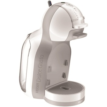 Espressor cu capsule Krups NESCAFÉ® Dolce Gusto® Mini Me KP120131, 1500 W, 15 bari, functie eco, capacitate rezervor 0.8 L, alb-gri Espressor cu capsule Krups NESCAFÉ® Dolce Gusto® Mini Me KP120131, 1500 W, 15 bari, functie eco, capacitate rezervor 0.8 L, alb-gri