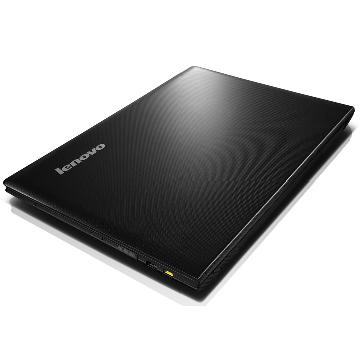 Laptop Lenovo IdeaPad G500 cu procesor Intel® Celeron™ 1005M 1.90GHz, 2GB, 500 GB, Intel® HD Graphics, FreeDOS, Black