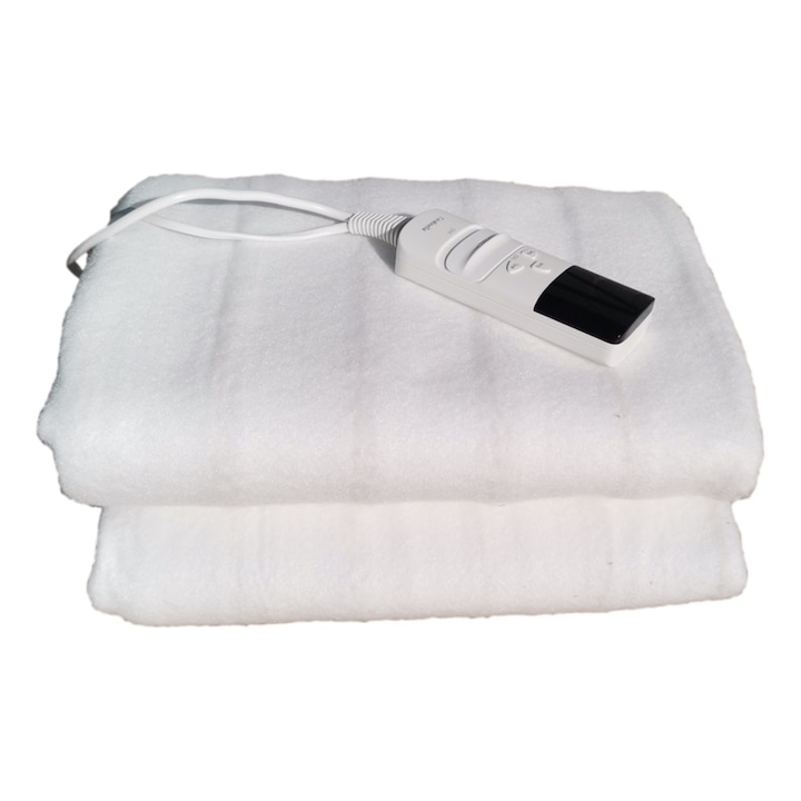Електрическо одеяло - долно Cardinella Slim Extra, 120х150 см, Бяло