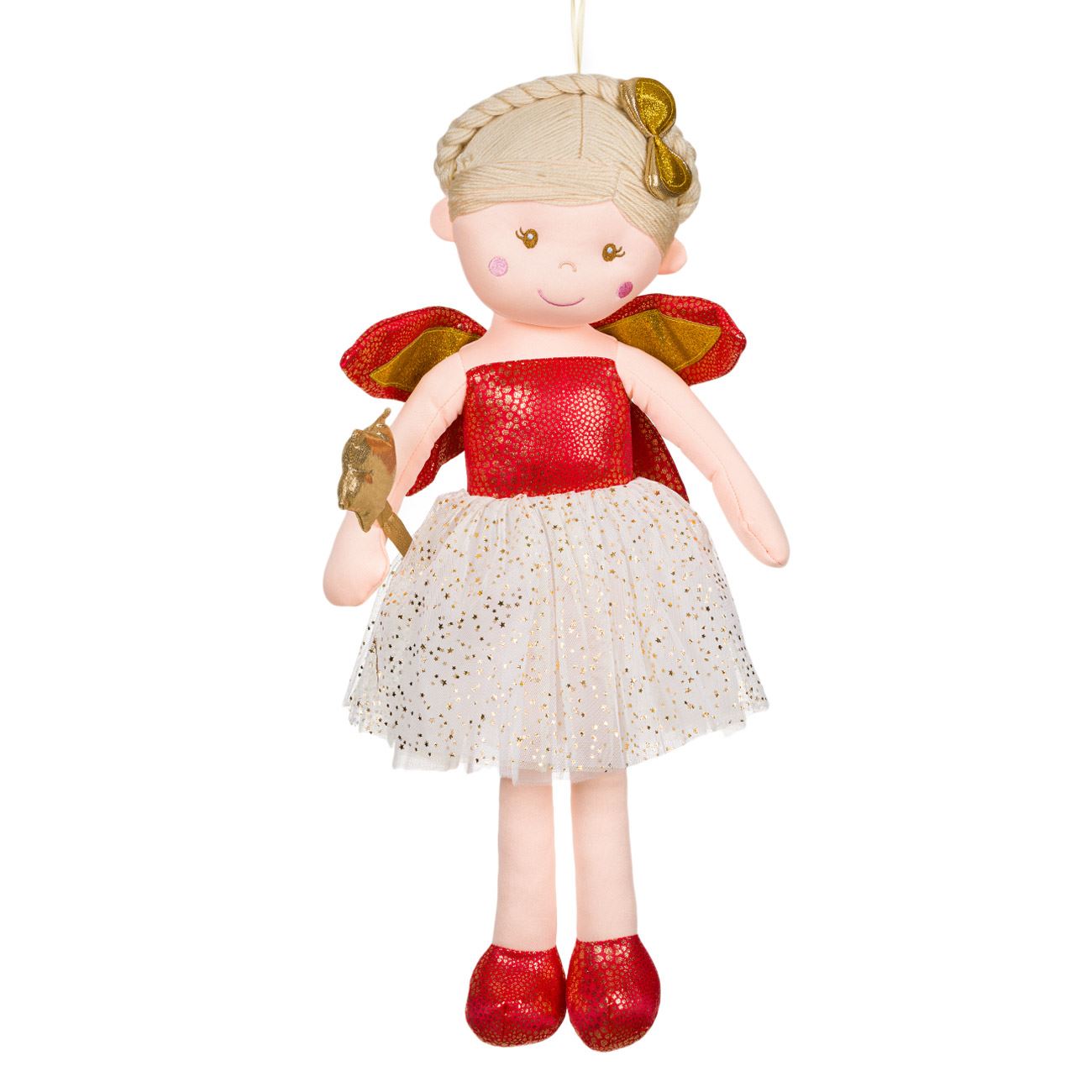 Papusa inger cu aripi, Zola, din material moale, 62cm